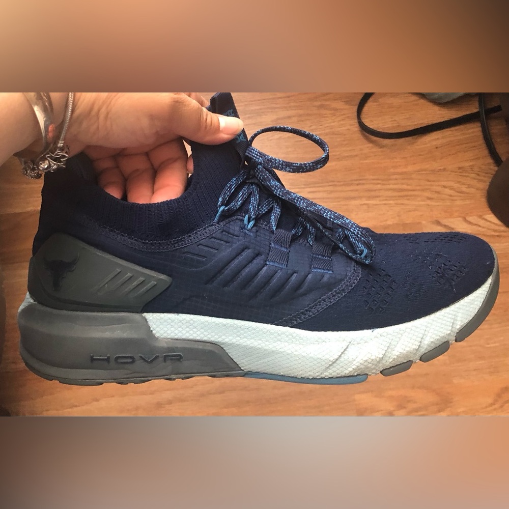 Under Armour UA project rock 3 “ academy blue” men’s 10.5 - Picture 9 of 11